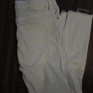 White High Rise Zara Jeans